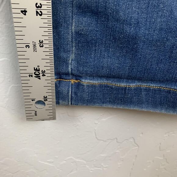 Spanx Jeans Womens 2X Blue Bootcut High Rise Stretch Shaping Pull On Denim - Picture 6 of 10
